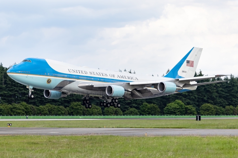 United States Air Force Boeing 747-2G4B (VC-25A) 82-8000