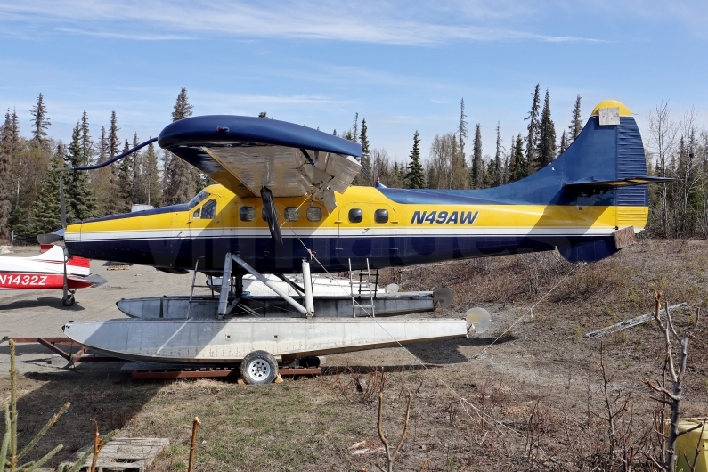 Alaska West Air DeHavilland Canada DHC-3 Turbo Otter N49AW