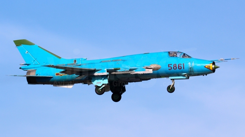 Vietnam People's Air Force Sukhoi Su-22M4 Fitter K 5861