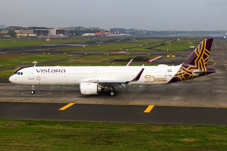 Vistara Airbus A321-251NX VT-TVE