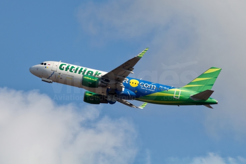 Citilink Airbus A320-214(WL) PK-GLZ