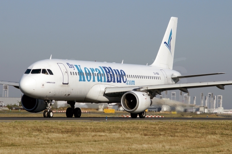 KoralBlue Airlines Airbus A320-212 SU-KBA