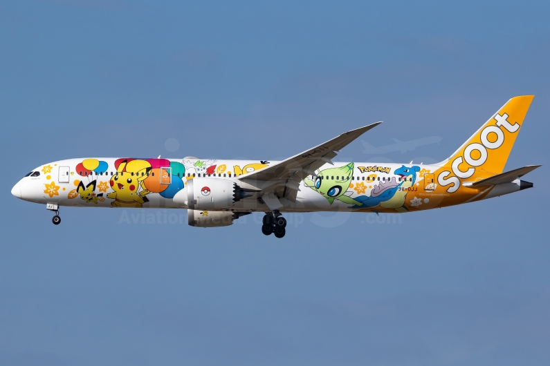 Scoot Boeing 787-9 Dreamliner 9V-OJJ