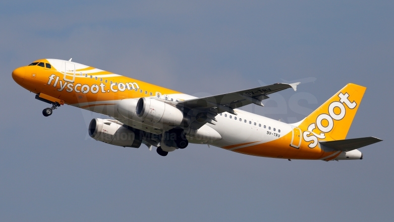 Scoot Airbus A320-232 9V-TRV