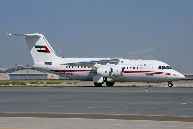 Dubai Air Wing / Royal Flight British Aerospace Avro RJ85 A6-RJ2