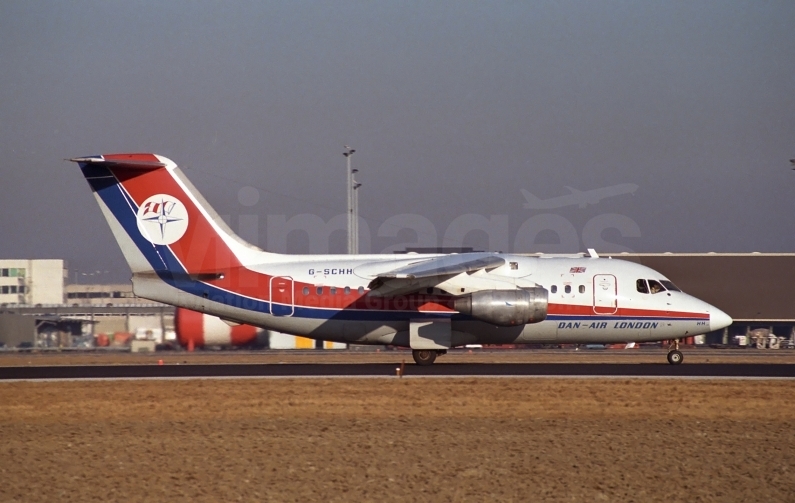 Dan-Air London British Aerospace BAe 146-100 G-SCHH