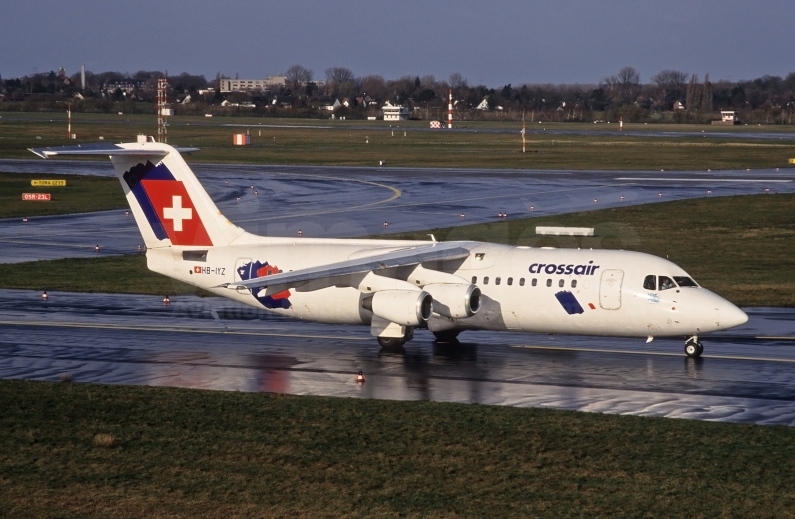 Crossair British Aerospace Avro RJ100 HB-IYZ