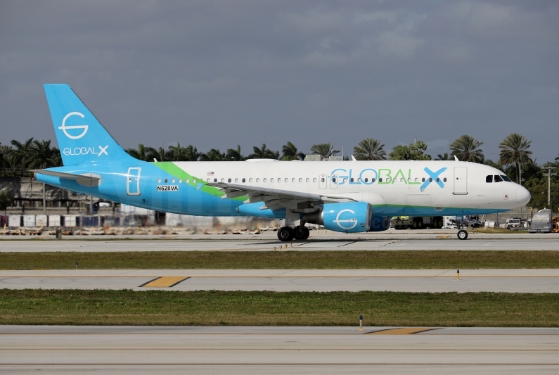 GlobalX Airlines Airbus A320-214 N628VA