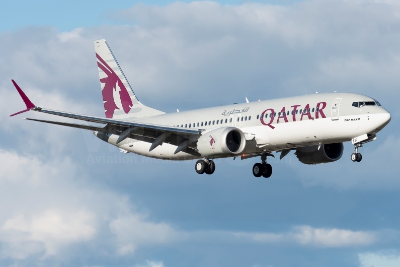 Qatar Airways Boeing 737-8 MAX A7-BSC – v1images Aviation Media