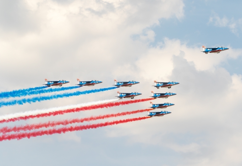 Patrouille de France Dassault/Dornier Alpha Jet F-TERQ