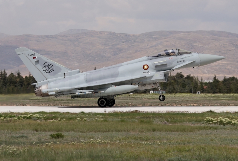 Qatar Emiri Air Force Eurofighter EF-2000 Typhoon QA409