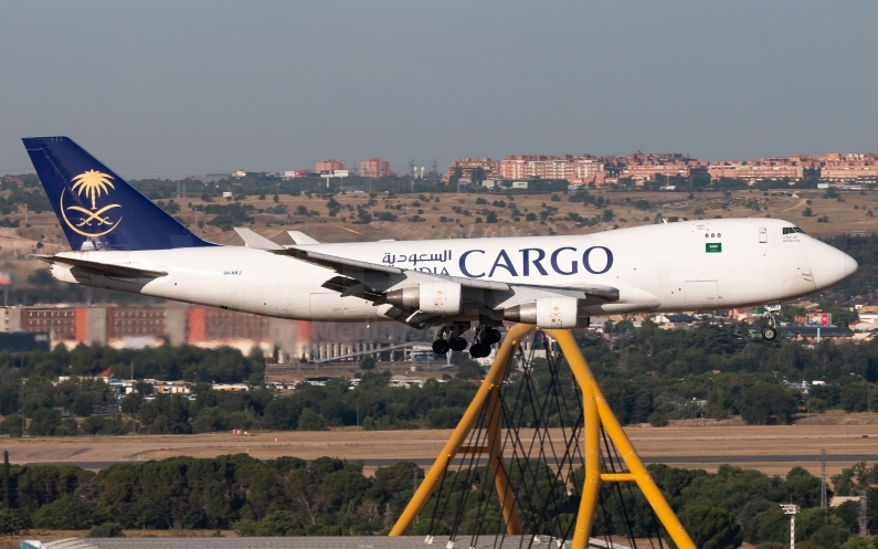 Saudi Arabian Airlines Boeing 747-412F 9H-AKJ