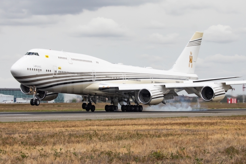 Brunei Government Boeing 747-8LQ(BBJ) V8-BKH