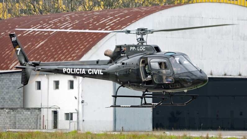 Brazil Policia Civil Eurocopter AS 350B2 Ecureuil PP-LOC