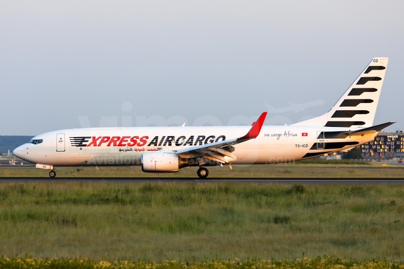 Express Air Cargo Boeing 737-8Q8(SF)(WL) TS-ICD