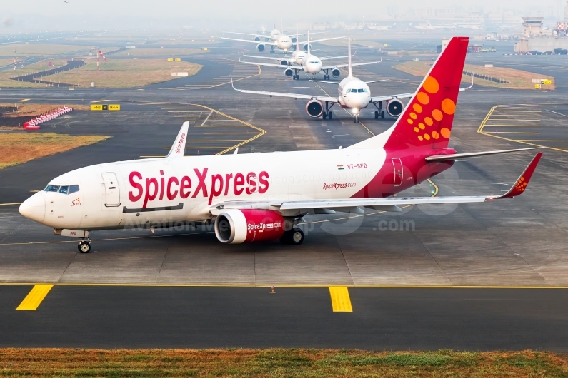 SpiceJet Boeing 737-75C(BDSF)(WL) VT-SFD