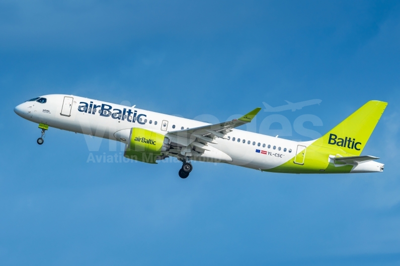 Air Baltic Bombardier CSeries CS300 (BD-500-1A11) YL-CSC