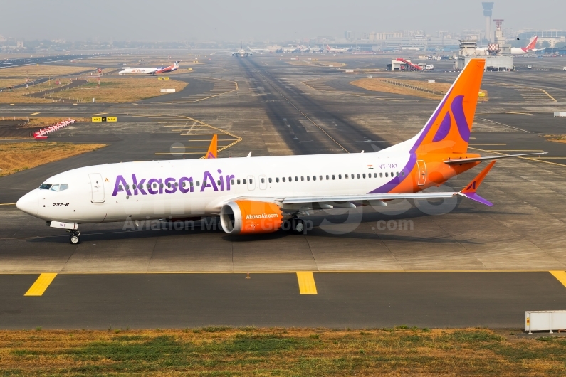 Akasa Air Boeing 737-8 MAX VT-YAT