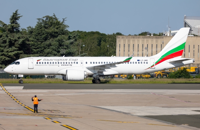 Bulgaria Air Airbus A220-300 (BD-500-1A11) LZ-AMS