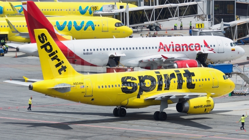 Spirit Airlines Airbus A319-132 N504NK