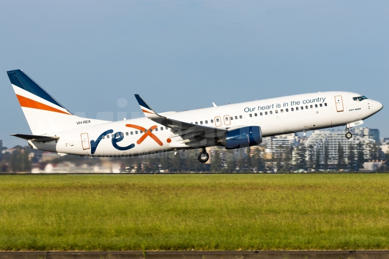 REX Airlines Boeing 737-8FE(WL) VH-REX