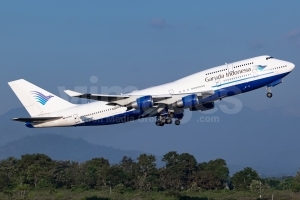 Garuda Indonesia (Terra Avia) Boeing 747-412 ER-BOS