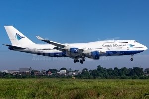Garuda Indonesia (Terra Avia) Boeing 747-412 ER-TRV