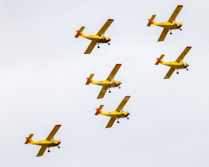 Norwegian Yellow Sparrows SAAB MFI-15 Safari