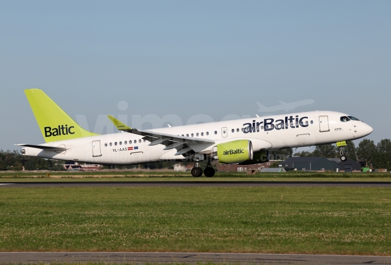 Air Baltic Airbus A220-300 (BD-500-1A11) YL-AAS