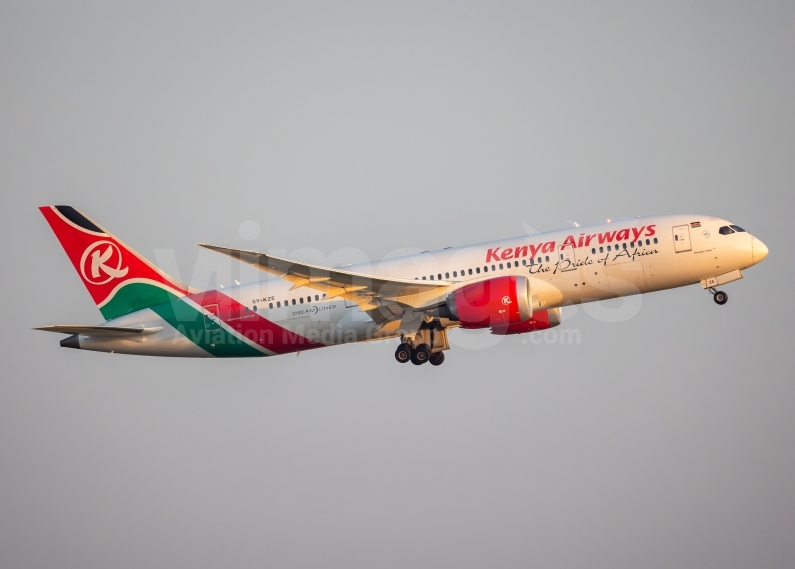 Kenya Airways Boeing 787-8 Dreamliner 5Y-KZE