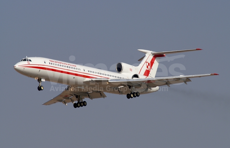 Polish Air Force Tupolev Tu-154M 102