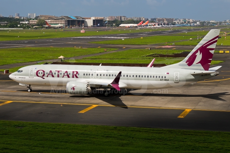 Qatar Airways Boeing 737-8 MAX A7-BSA