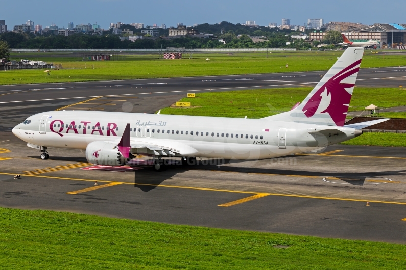 Qatar Airways Boeing 737-8 MAX A7-BSA