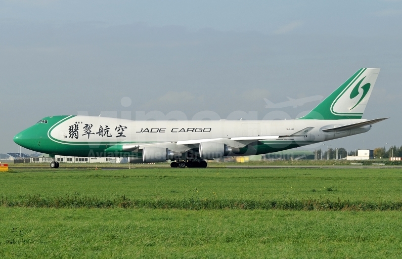 Jade Cargo International Boeing 747-4EVERF B-2439