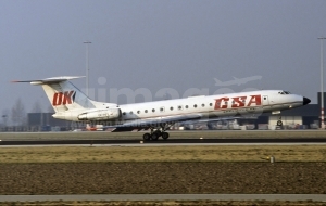 Ceskoslovenske Aerolinie (CSA) Tupolev Tu-134A OK-HFL