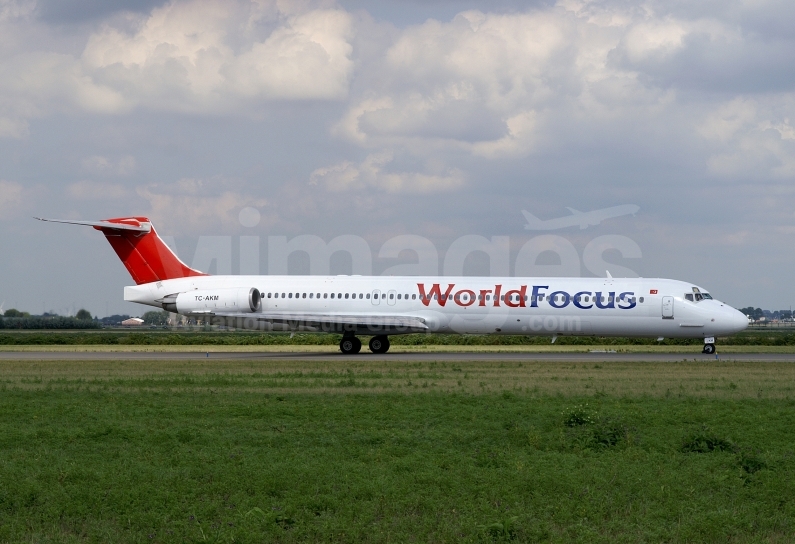 World Focus Airways McDonnell Douglas MD-83 (DC-9-83) TC-AKM