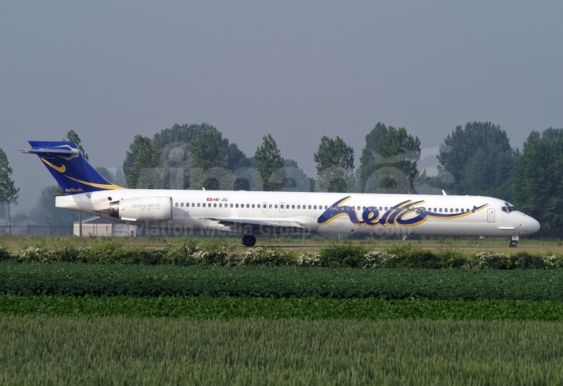 Hello McDonnell Douglas MD-90-30 HB-JIC