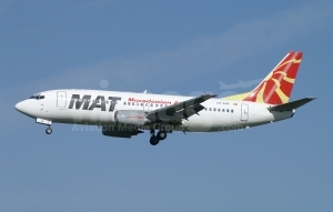 MAT Macedonian Airlines Boeing 737-3B7 Z3-AAF