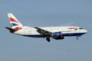 British Airways Boeing 737-59D G-GFFA