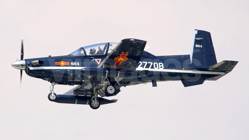 Vietnam People's Air Force Raytheon T-6C Texan II N2770B / 604