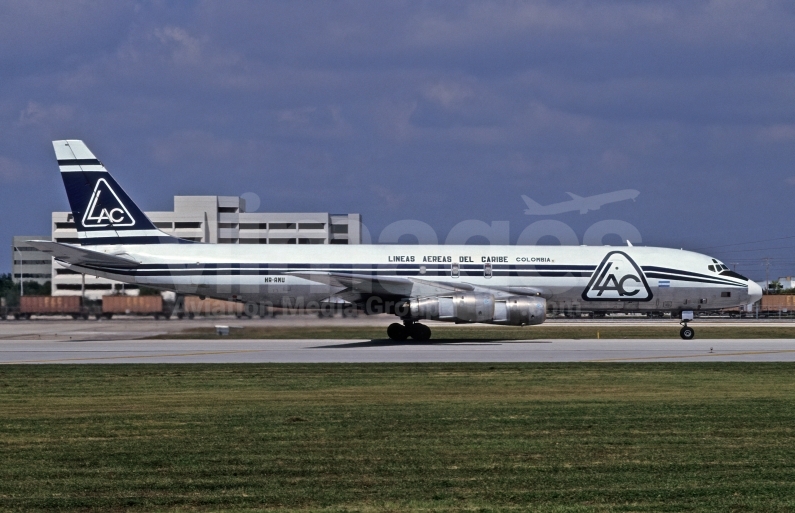 LAC Colombia - Lineas Aereas Del Caribe Douglas DC-8-55CF HR-AMU