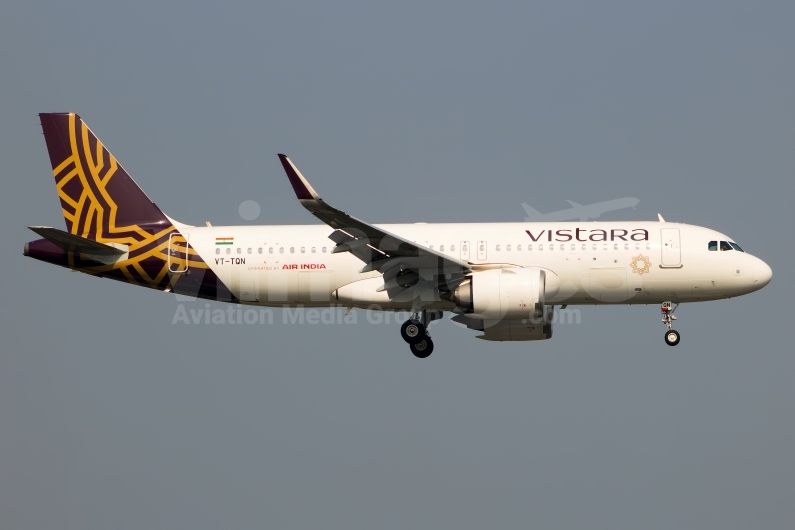 Air India Airbus A320-251N VT-TQN