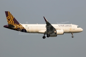 Vistara Airbus A320-251N VT-TQV