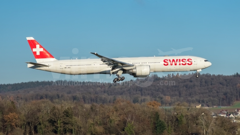 Swiss Boeing 777-3DE(ER) HB-JNG