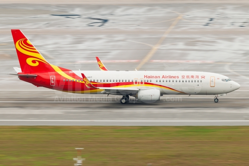 Hainan Airlines Boeing 737-84P(WL) B-1487