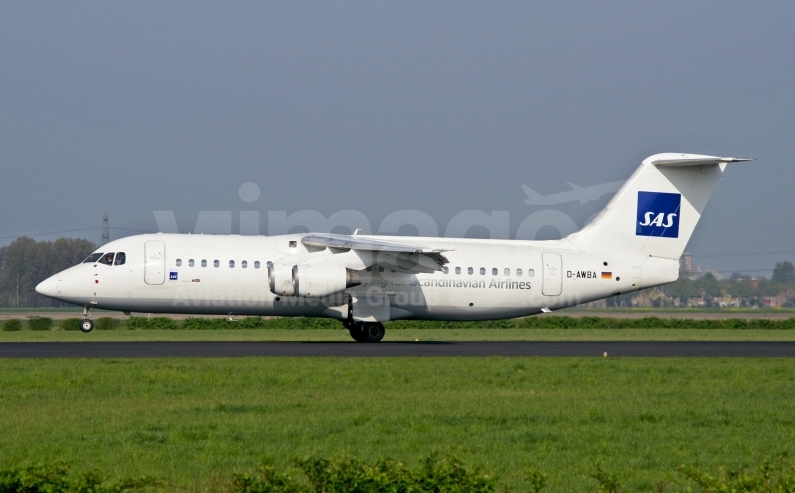 SAS Scandinavian Airlines British Aerospace BAe 146-300 D-AWBA