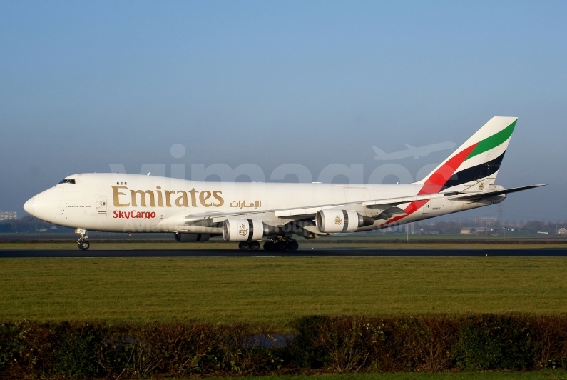 Emirates Airlines Boeing 747-47U(F) N408MC