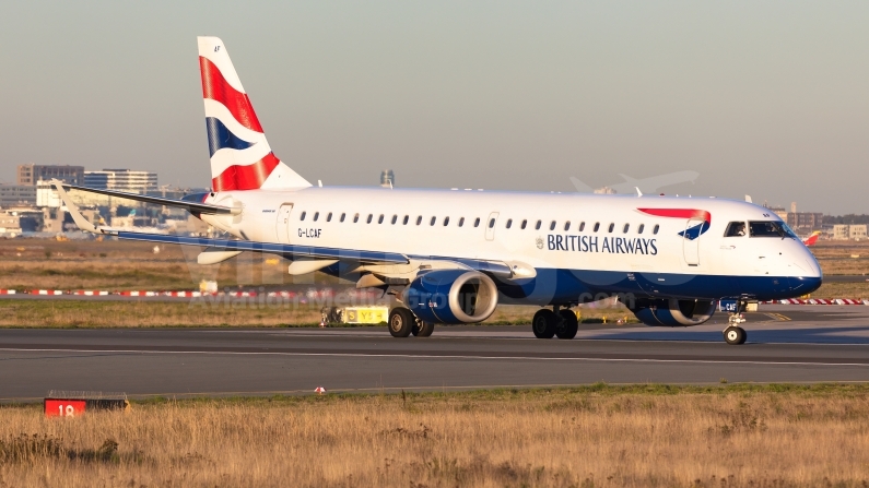 British Airways Embraer ERJ-190SR (ERJ-190-100 SR) G-LCAF