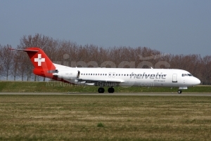 Helvetic Airways Fokker F100 (F28 Mark 0100) HB-JVI