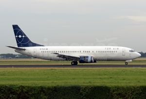 Tor Air Boeing 737-4Q8 SE-RJA